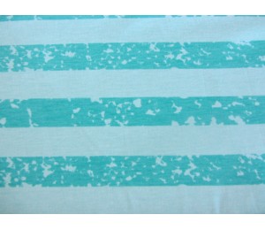 Jersey Spotstripes türkis mint